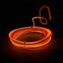 2m battery-powered multiform orange neon light kit. Fixed shape and smoke Light Painting effects.