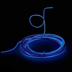 Neón de modelado violeta de 2 m. Efectos Light Painting: forma fija y humo