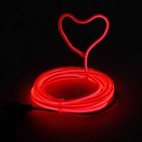 Retail 2m multiform red neon light. Fixed shape and smoke Light Painting effects.