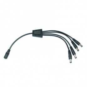 Conector jack cuádruple de 30 cm para cinta led monocolor