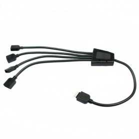 Conector de 4 salidas para cinta LED de cambio de color