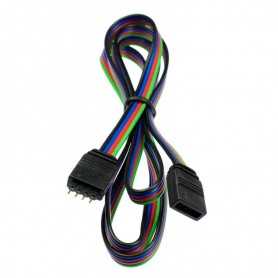 Rallonge RGB de 1 mètre pour ruban led multicolore