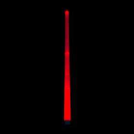 Espada o sable Graff de luz roja. Efectos de drapeado y llamas