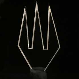 Maxi Plexiglás TRIDENT 1 hoja para LightPainting Conector plano Paradise