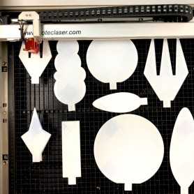 14cm Custom Light Painting Plexiglass Blade